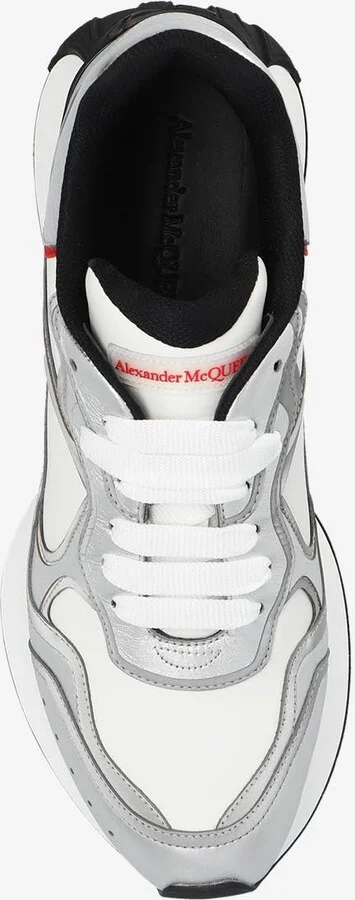 Leather Lace-Up Sneakers - Image 3