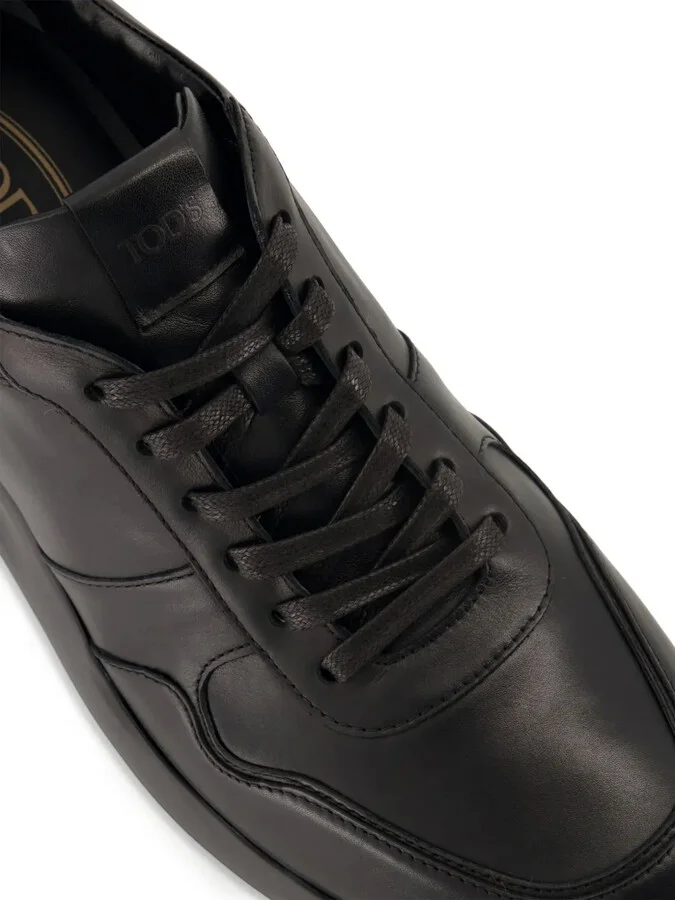 Leather Lace-Up Sneakers - Image 5