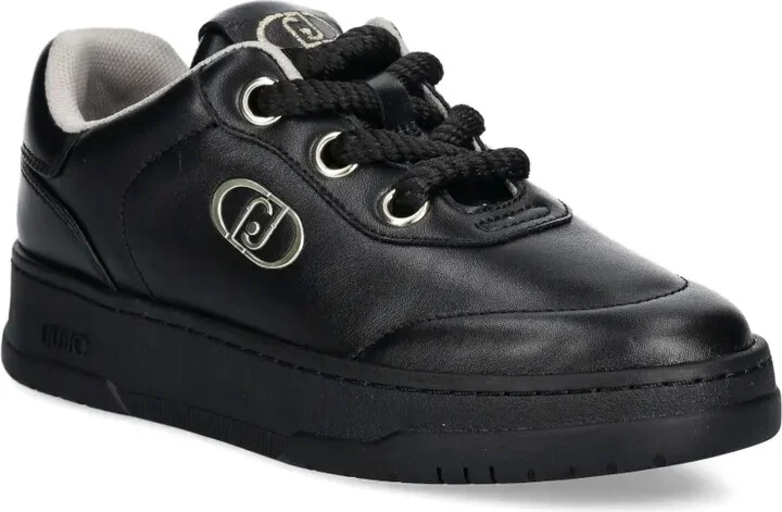 Leather Lace-Up Sneakers - Image 2
