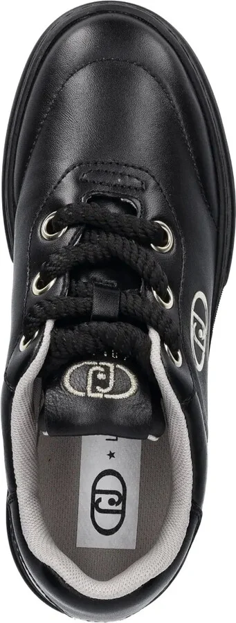 Leather Lace-Up Sneakers - Image 4