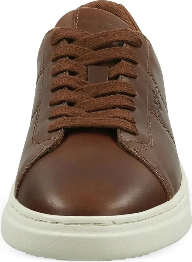 Leather Lace-Up Sneakers - Image 3
