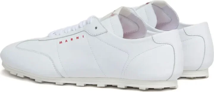 Leather Lace-Up Sneakers - Image 3