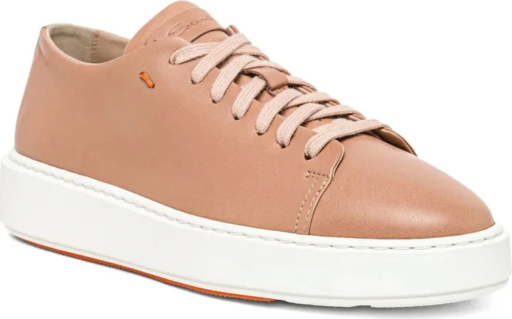 Leather Lace-Up Sneakers - Image 2