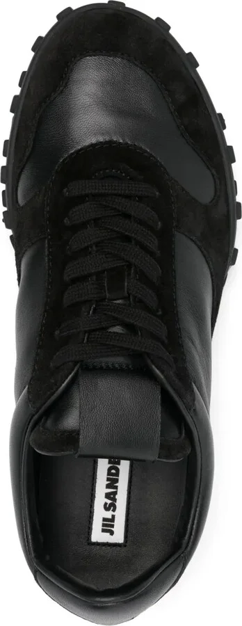Leather Lace-Up Sneakers - Image 4