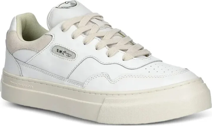 Leather Lace-Up Sneakers - Image 2