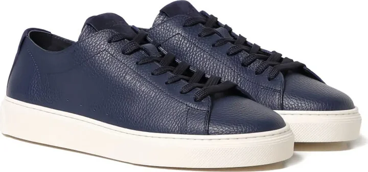 Leather Lace-Up Sneakers - Image 2
