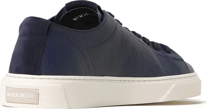 Leather Lace-Up Sneakers - Image 3