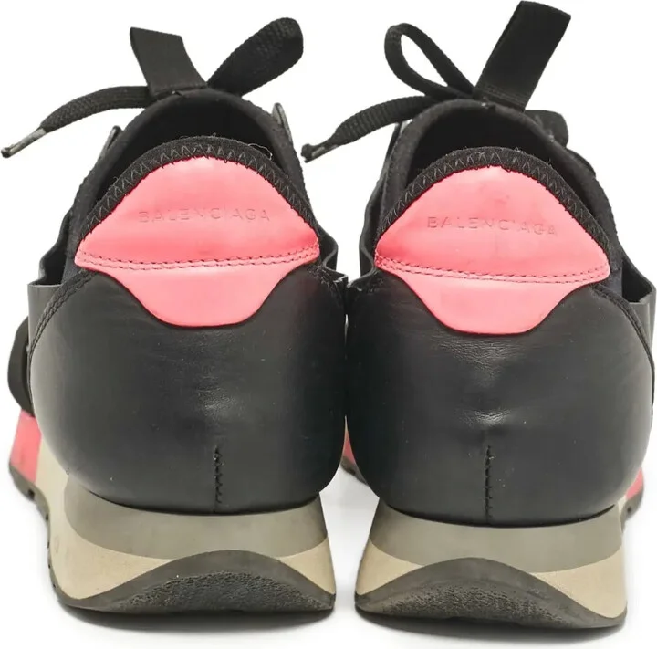 Leather Lace-Up Sneakers - Image 3