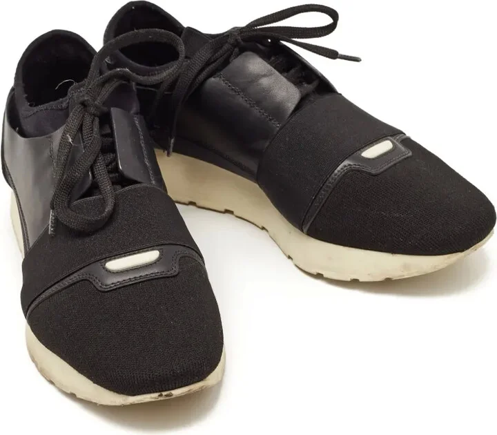 Leather Lace-Up Sneakers - Image 2