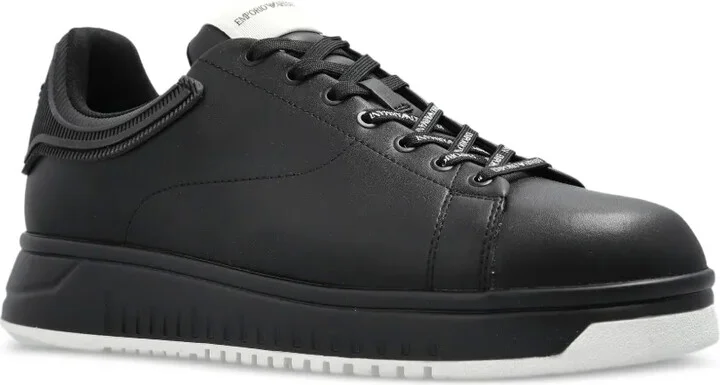 Leather Lace-Up Sneakers - Image 2