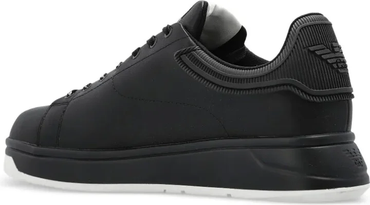 Leather Lace-Up Sneakers - Image 3