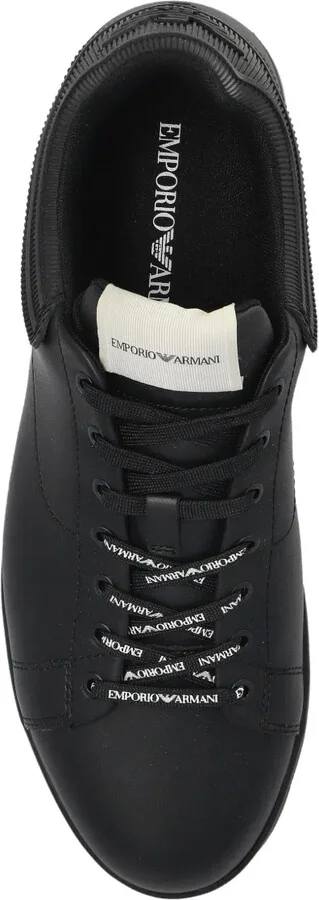 Leather Lace-Up Sneakers - Image 4