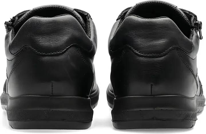 Leather Lace-Up Sneakers - Image 3