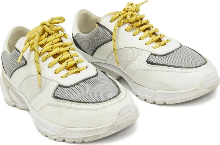 Leather Lace-Up Sneakers - Image 3