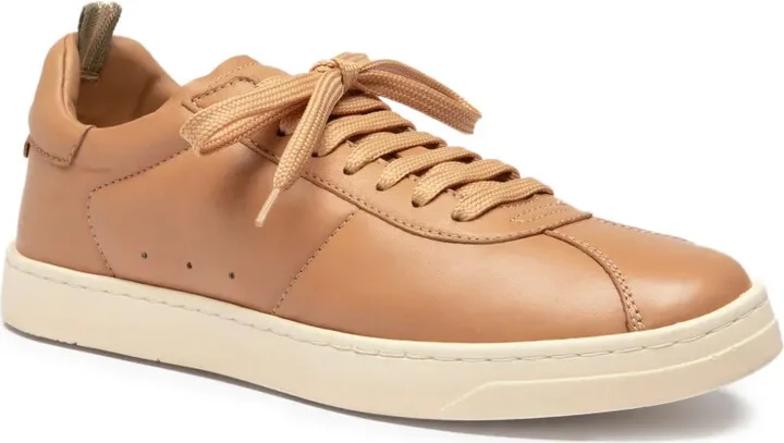 Leather Lace-Up Sneakers - Image 2