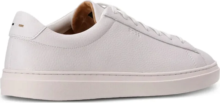Leather Lace-Up Sneakers - Image 3