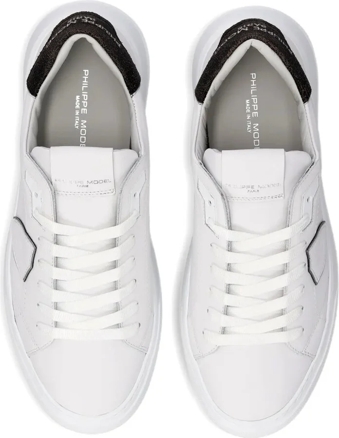 Leather Lace-Up Sneakers - Image 3