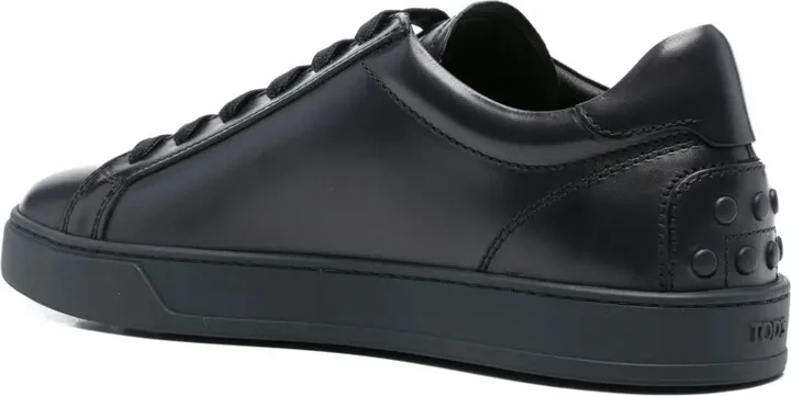 Leather Lace-Up Sneakers - Image 3
