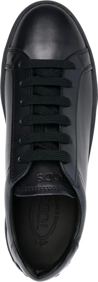 Leather Lace-Up Sneakers - Image 4