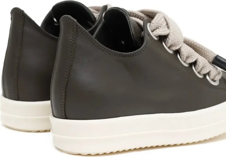 Leather Lace-Up Sneakers - Image 3