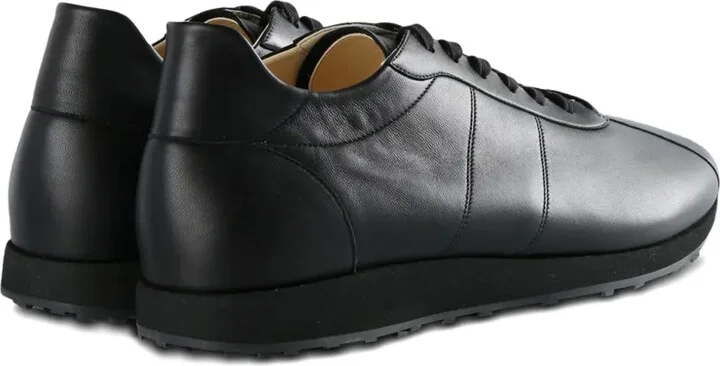 Leather Lace-Up Sneakers - Image 3