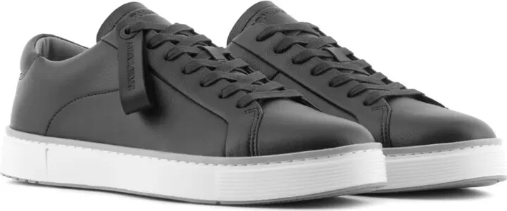 Leather Lace-Up Sneakers - Image 2