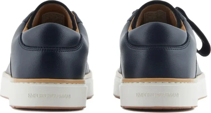 Leather Lace-Up Sneakers - Image 3