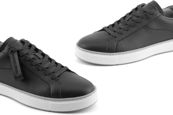 Leather Lace-Up Sneakers - Image 5
