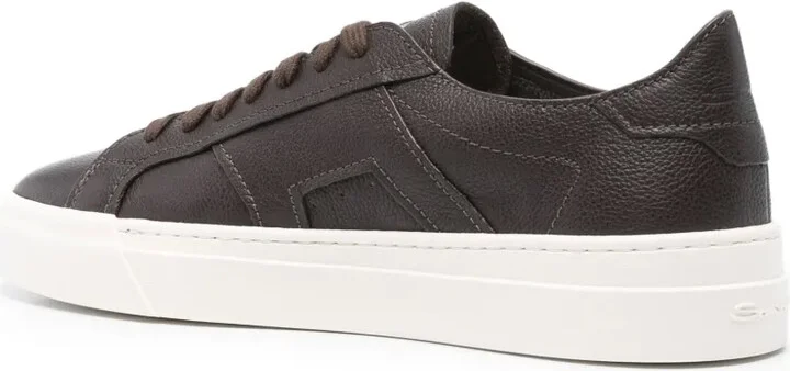 Leather Lace-Up Sneakers - Image 3