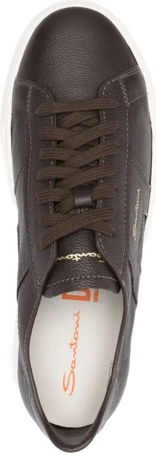 Leather Lace-Up Sneakers - Image 4