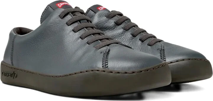 Leather Lace-Up Sneakers - Image 2