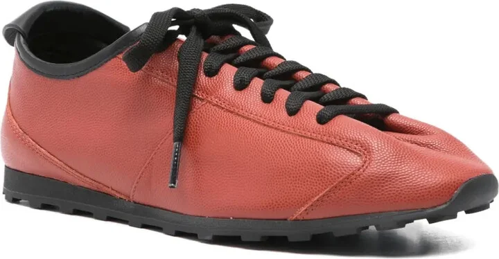 Leather Lace-Up Sneakers - Image 2