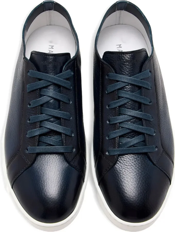 Leather Lace-Up Sneakers - Image 2