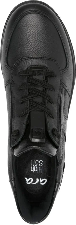 Leather Lace-Up Sneakers - Image 4