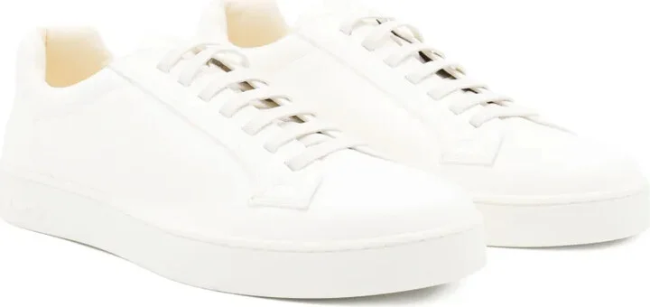 Leather Lace-Up Sneakers - Image 2