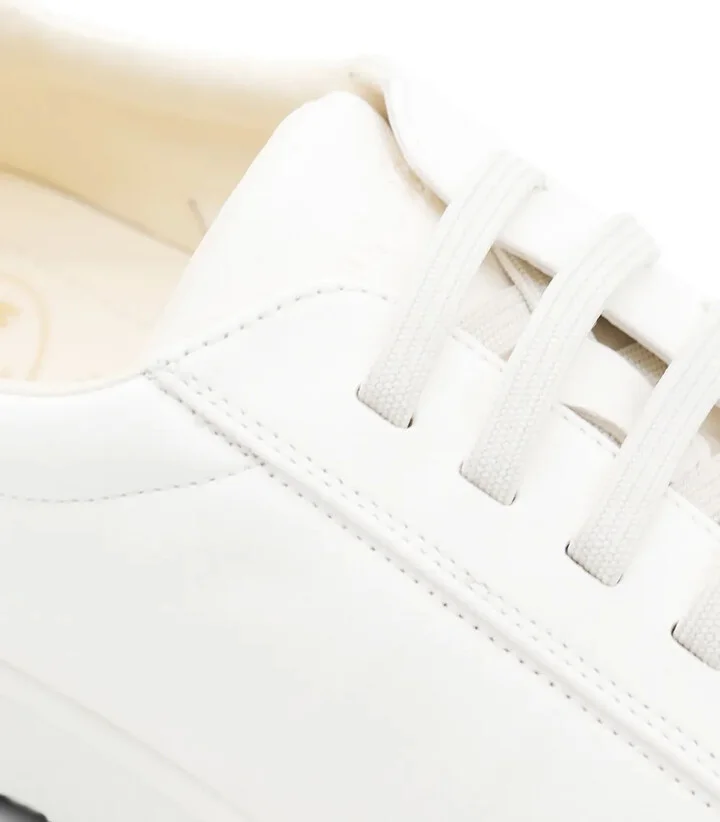 Leather Lace-Up Sneakers - Image 3