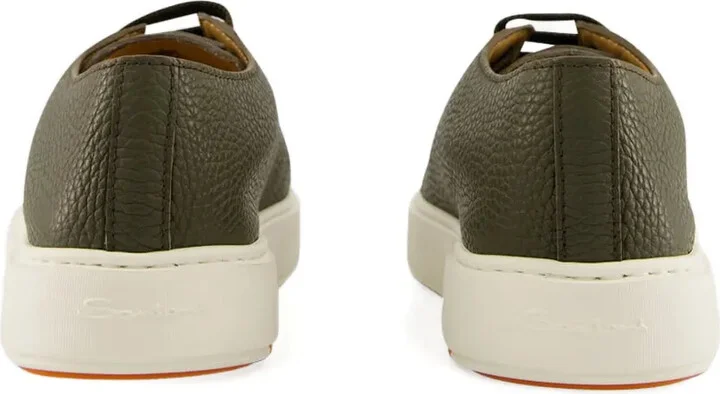 Leather Lace-Up Sneakers - Image 3