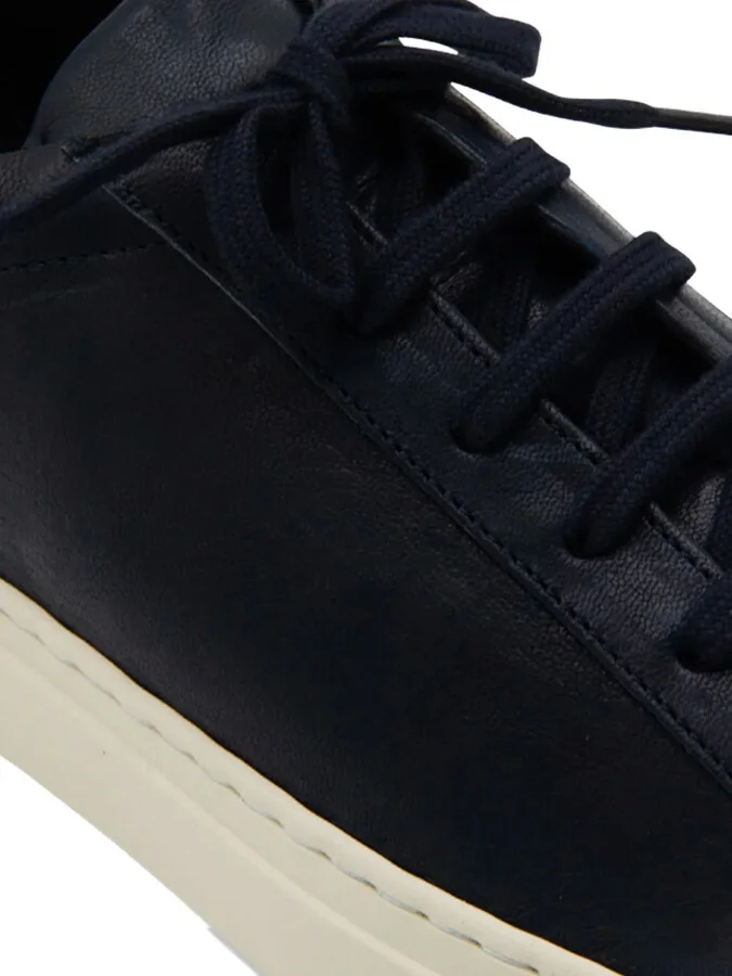 Leather Lace-Up Sneakers - Image 4
