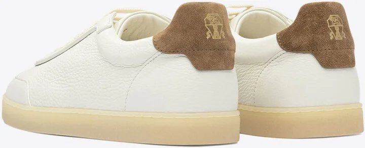 Leather Lace-Up Sneakers - Image 3