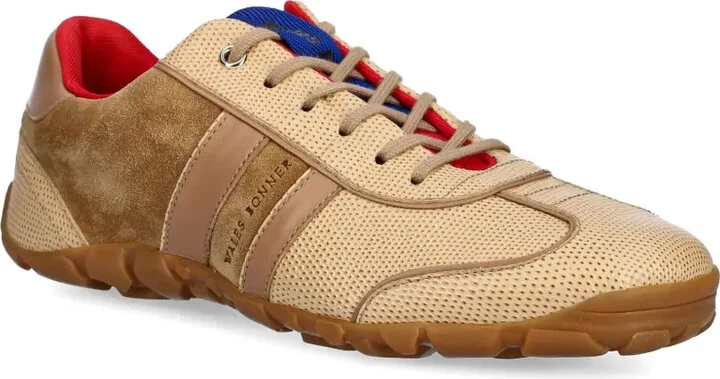 Leather Lace-Up Sneakers - Image 2