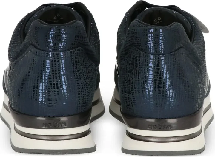 Leather Lace-Up Sneakers - Image 3