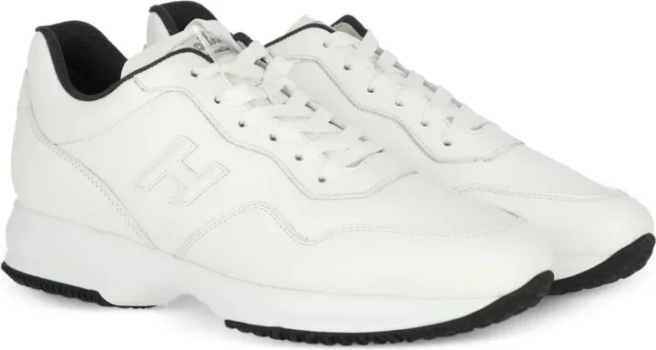Leather Lace-Up Sneakers - Image 2