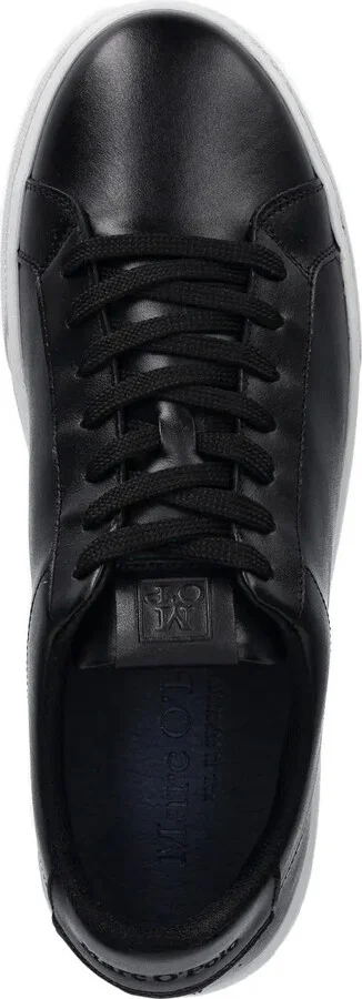 Leather Lace-Up Sneakers - Image 3