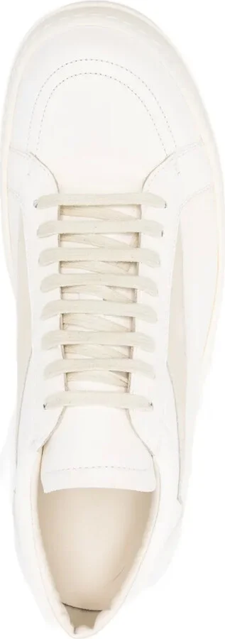 Leather Lace-Up Sneakers - Image 4