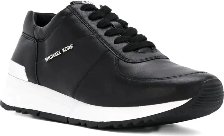 Leather Lace-Up Sneakers - Image 2