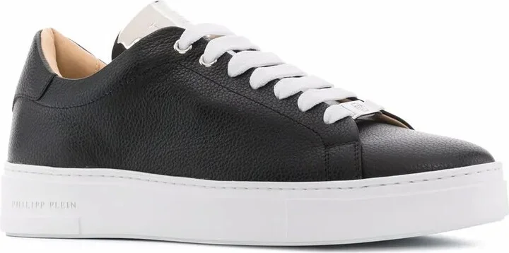 Leather Lace-Up Sneakers - Image 2