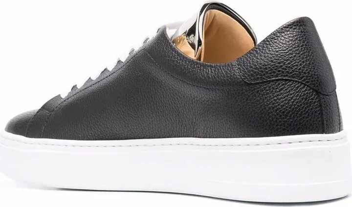 Leather Lace-Up Sneakers - Image 3