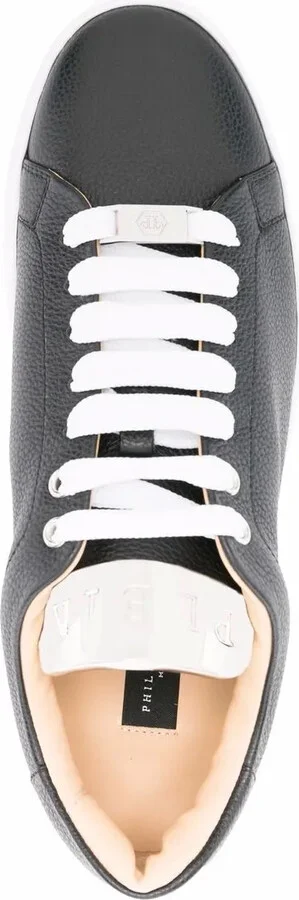 Leather Lace-Up Sneakers - Image 4