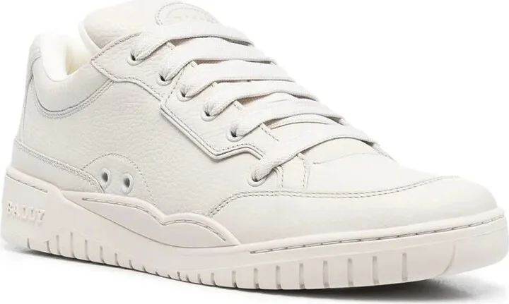 Leather Lace-Up Sneakers - Image 2