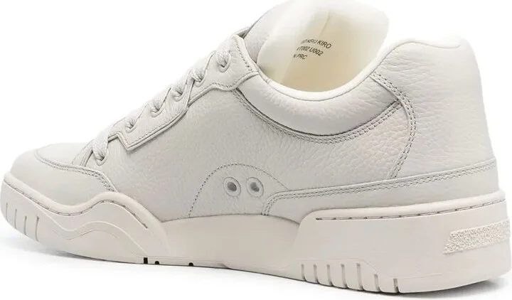 Leather Lace-Up Sneakers - Image 3